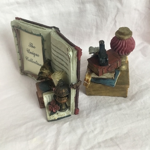 ✨Vintage Shabby Chic Antique Victorian Collection Book Drawer Picture Frame Set - Picture 4 of 8